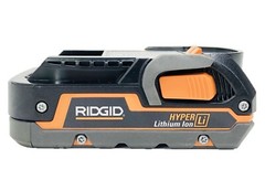 2 RIDGID 18 VOLT HYPER LITHIUM-ION BATTERIES – R840085