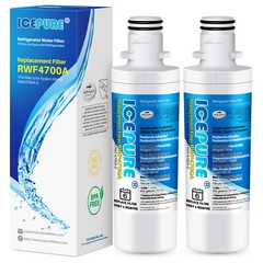 2 PACK Fit For LG LT1000P ADQ747935 MDJ64844601 Water Filter Cartridge Icepure