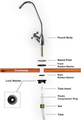 Classic Cold Water Kitchen Drinking Faucet Dispenser Polished Chrome