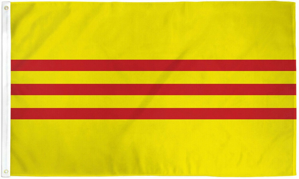 South Vietnam Flag 2×3 ft Flag of South Vietnam Vietnamese Flag House Flag 100D