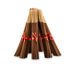 UNSCENTED Incense Sticks 11″ Bulk – 100% Natural Joss Punk and Bamboo Blanks