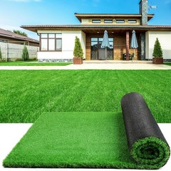 6.6×16.4FT Artificial Grass Turf w/ Drainage Holes Synthetic Fake Turf Landscape