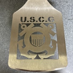 United States US Coast Guard BBQ Grilling Spatula & Bottle Opener Grill Sportula