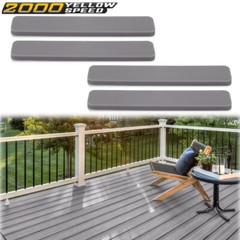Composite Decking boards End Cap (4 pcs in One Package) 5.5”