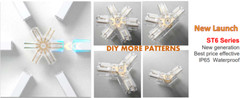 LED Snowflake Light System – Perfect for shops, offices, and studio