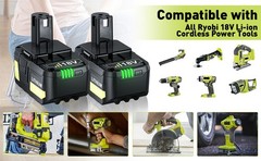 8.0Ah for RYOBI P108 Li-Ion 18V Battery PBP005 LITHIUM-Ion P103 P107 P108 NEW