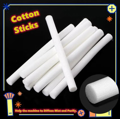 20pcs Humidifier Filter Wick Replacement Sticks 0.8×8cm for Portable Personal