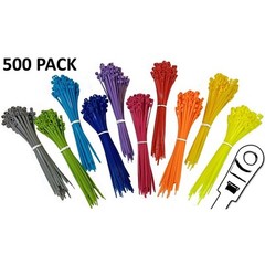 Mounting Head Cable Ties – Screw, Nail, – Size & Color Options – Electriduct