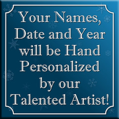 PERSONALIZED She Said Yes Engagement Ornament – 2023 Keepsake Gift