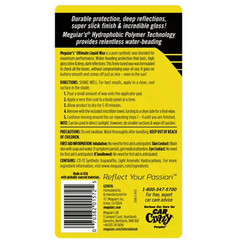 2 PACK Meguiar’s Ultimate Liquid Wax Long-Lasting Synthetic Wax, 16 oz