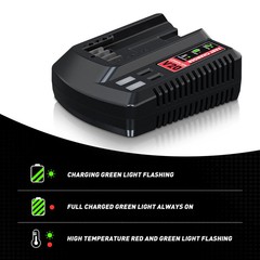 2PACK 20Volt For Craftsman V20 4.0Ah Li-ion Battery CMCB204 CMCB202 /Charger