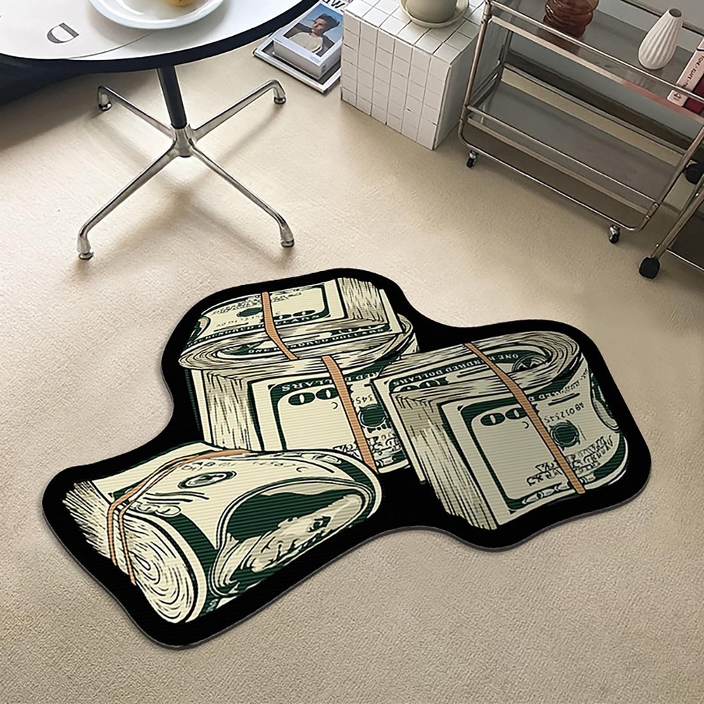 Money Rug Area Rug 100 Dollar Bill Design D 15.75*23.62in.40*60cm