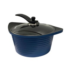 MADE IN KOREA, 4.2L Heavy Gauge 3D Non-Stick Ceramic Sauce Pot 9-1/2” (24cm)
