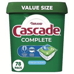 Cascade Fresh Scented Actionpacs Dishwasher Detergent – 78 Count NEW