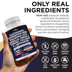 Glucosamine Chondroitin MSM Turmeric Curcumin Collagen Hyaluronic Acid