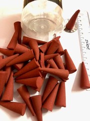110 grams 1.6″ PREMIUM JASMINE DHOOP INCENSE CONES meditation puja Free Ship