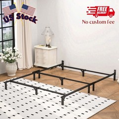 Ardent 7″ King Metal Bed Frame. Adult. Easy to Assemble.No Tools Needed