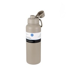 Mainstays 40 oz Tan Double Wall Stainless Steel Insulated Water Bottle