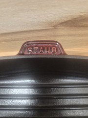 Staub 26cm 10.25″ Square Cast Iron Grill Pan Grillet Majolica Grenadine France