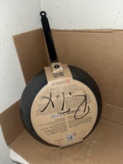 De Buyer Blue Carbon Steel Acier Steel Omelet Pan 12.5” Made In France