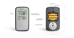 Portable Radon Detector by Airthings – Corentium 223 – Air Quality Monitor