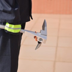 Firefighter Aluminum Wedge with Bungee Cord, Durable and Handy Firefighting