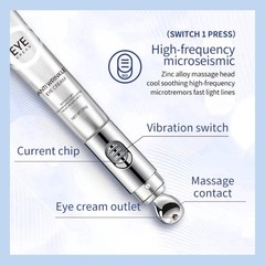 OCHEAL Electric Massage Eye Cream Hyaluronic Acid Firming Fades Fine Lines Eye C