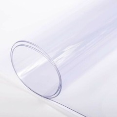 Premium Clear Plastic Vinyl Table Cover Tablecloth Protector – Sold Folded