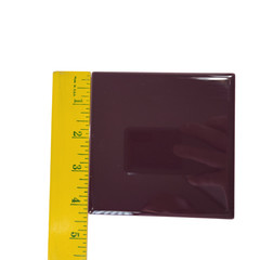 Purple 4.25 in Ceramic Tile Subway Square Shower Wall Bath Kitchen Backsplash