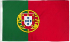 Portugal Flag 3x5ft Flag of Portugal Portuguese Flag 3×5 House Flag 100D FABRIC