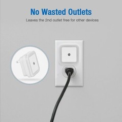 6Pcs Plug-in LED Night Light Lamp Dusk to Dawn Sensor Hallway Kitchen Bathroom