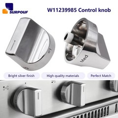 W11239985 Control Knob w10850015 Compatible With Whirlpool Gas Ranges
