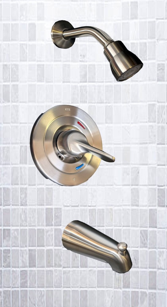 Moen 40311CBN Cornerstone Brushed Nickel Tub & Shower Trim
