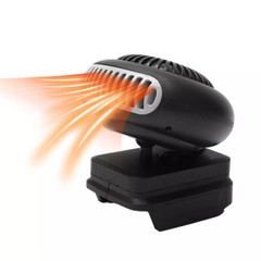 Small Space Heater 170W 2 Gears 18V Battery Operated Electric Fan Heater,-20%OFF