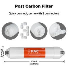 5 Stage Reverse Osmosis System Water Filter with 75GPD RO Membrane Multi-Set USA