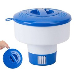 1-3Pcs Floating Chlorine Dispenser Swimming Pool Spa Tablet Chemical Floater Tub
