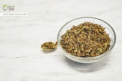 Organic Way Tulsi Rama (Holy Basil) Cut & Sifted – Kosher & USDA Certified