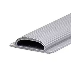 Gray Vinyl Threshold Insert 36 in Replacement for Door Threshold 1-1/4 in x 3/8