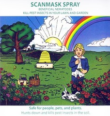 Dr. Pye’s Scanmask 5 Million Live Beneficial Nematodes – New Easy Spray Formula