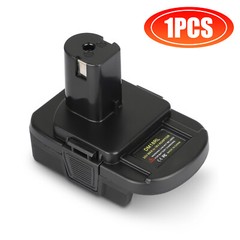 1/2Pcs USB Adapter Converter for Dewalt 18V/20V Battery to for Ryobi 18V Tool