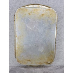 Vintage Aluminum Rectangular Roasting Pan Deep Baking Casserole Dish 16.25×10.75
