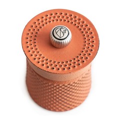 Peugeot BALI FONTE Cast Iron Manual Pepper Mill, 8cm/3 In, Orange