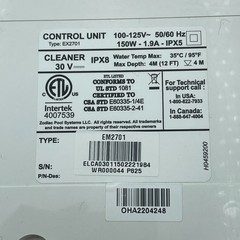 POLARIS EX2701 Control Unit P825 9550 Sport Pool Cleaner Parts Only Powers On