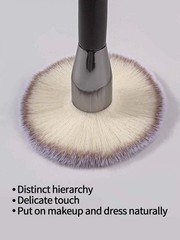 1pcs ultra large loose powder brush, high-end multifunctional setting brush for