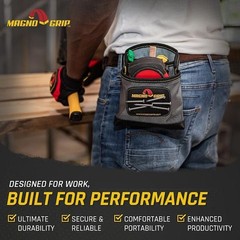 6.5 In. Platinum Pro Magnetic Clip-On Nail Utility Pouch
