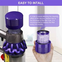 2-Pack HEPA Filters for Dyson V10 Cyclone, Animal, Absolute, SV12 | 969082-01