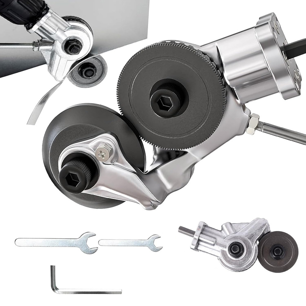 Electric Drill Plate Cutter, Metal Nibbler Drill Attachment, Metal Cutter Tool