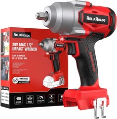 900 Ft-lbs Cordless Impact Wrench, 1/2 Inch Impact Gun Compatible MilWauke 18…