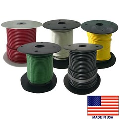 Marine Primary Tinned Copper Wire 14 Gauge 25 100 & 500 FT Lot 14 Colors – USA