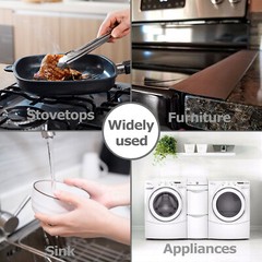 2 PCS 21” Silicone Stove Counter Gap Cover Oven Guard Spill Seal Slit Filler